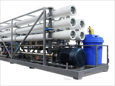 Industrial reverse osmosis equipment production process and application