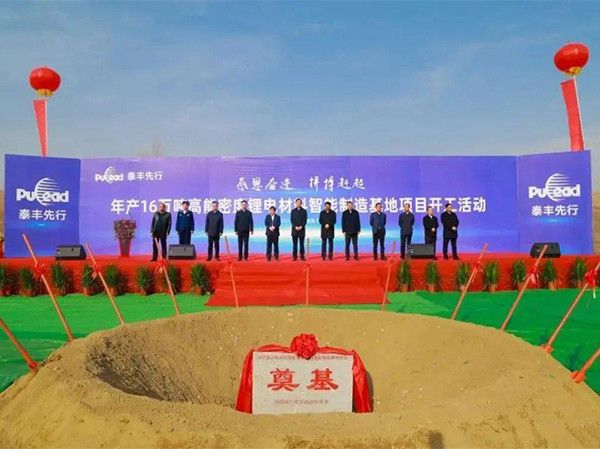 青海泰丰锂能16万吨高能密度电材料制造项目